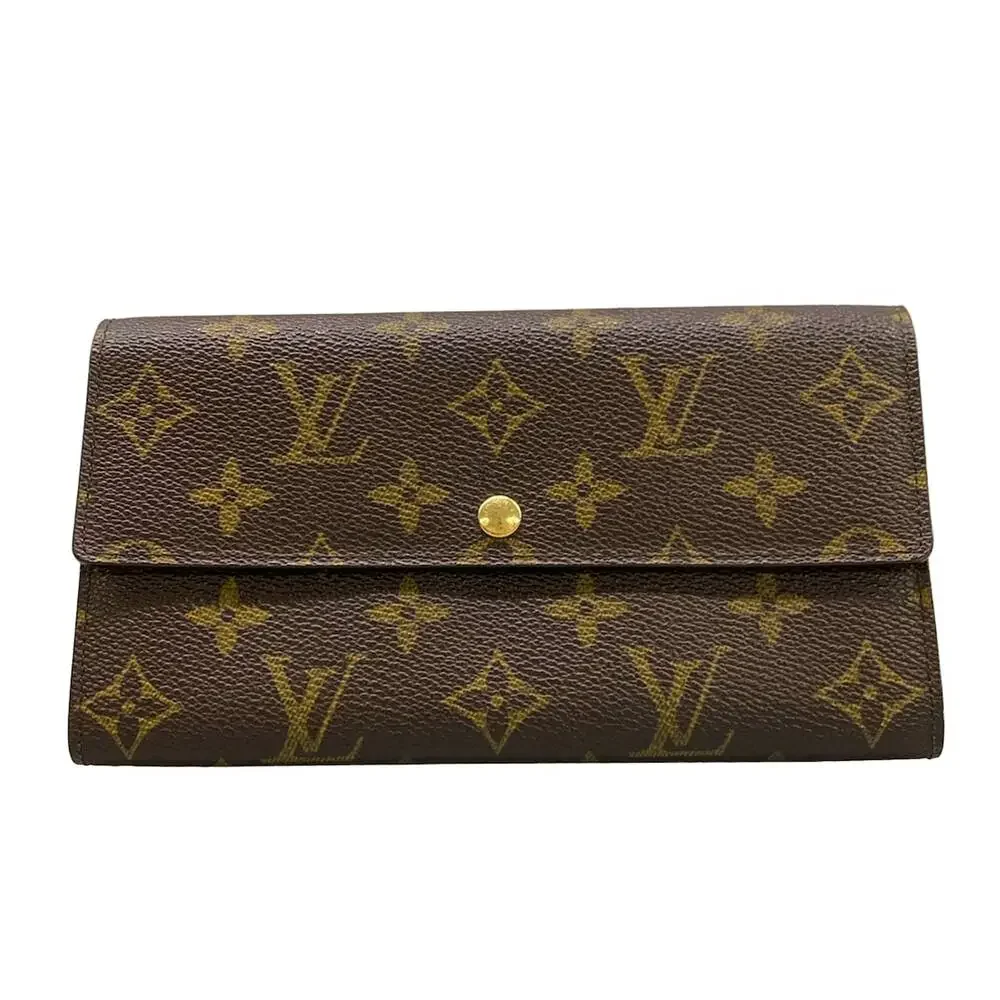 Louis Vuitton Pochette Porte Monnaie Credit Monogram Long Wallet M61725